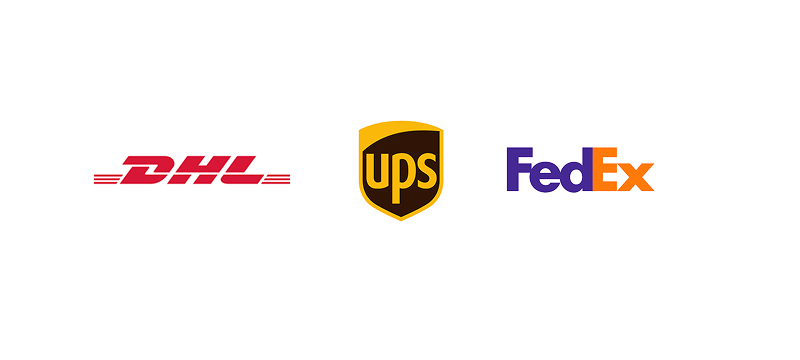 DHL UPS FedEx